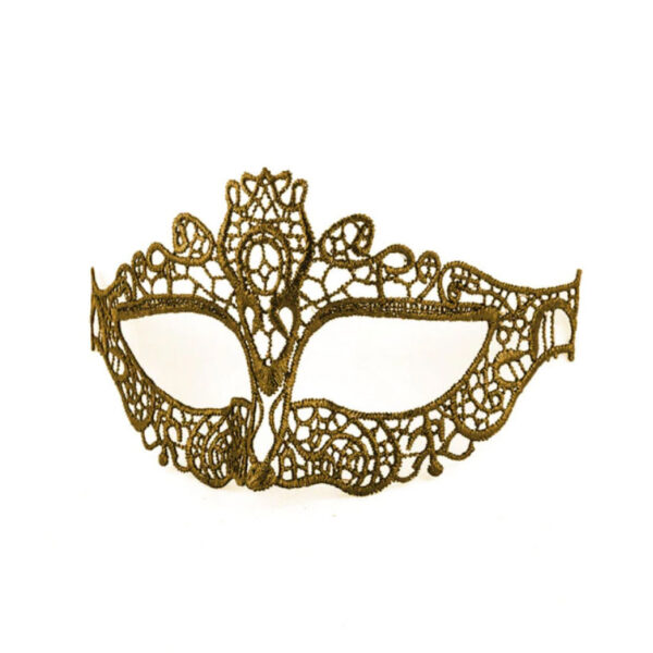 Kuldne pitsist mask sobib ideaalselt erinevateks pidulikeks sündmusteks, nagu ballid, karnevalid, pulmad ja sünnipäevad.