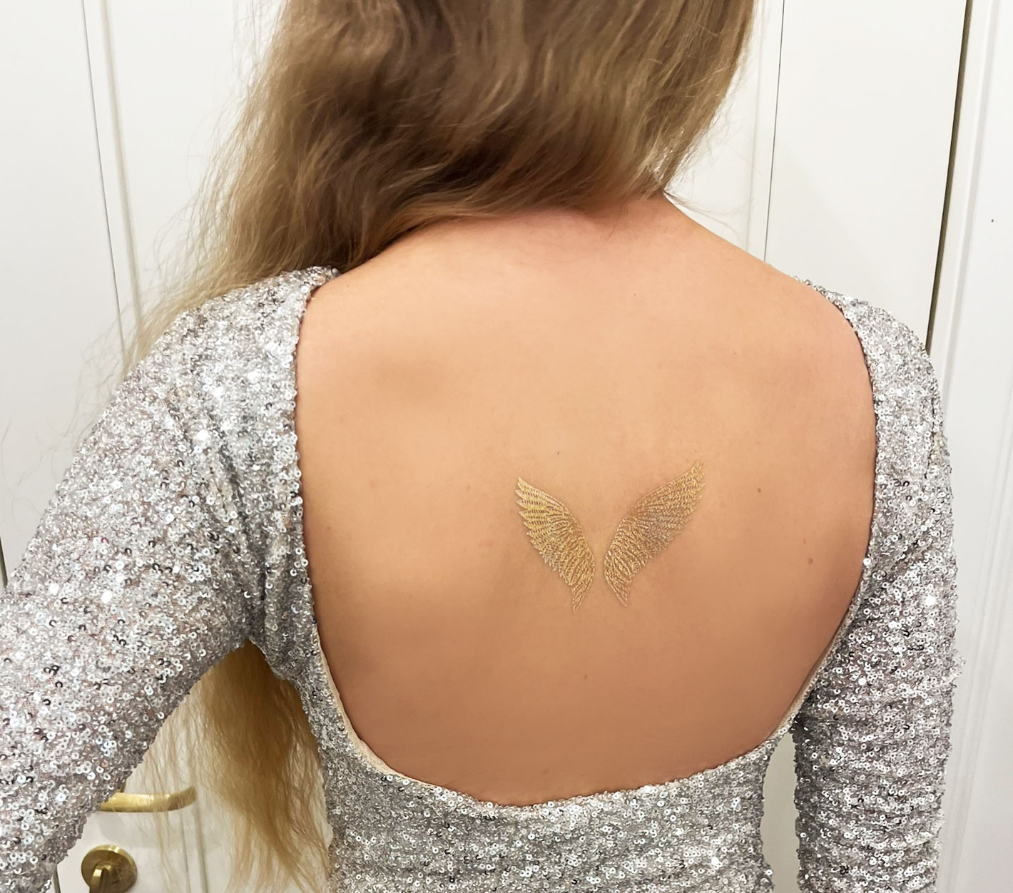 Ajutine metallik tätoveering tiivad - Image 3