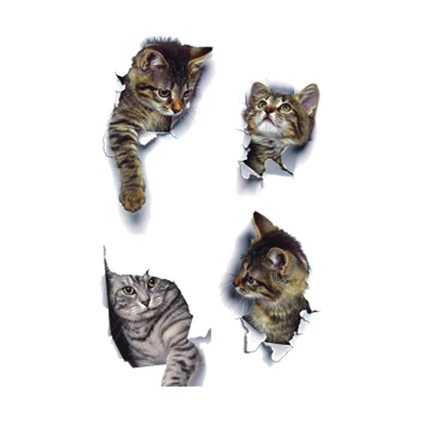 Väike ajutine tattoo kassid