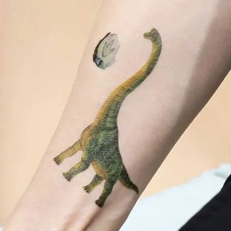 Väike ajutine tattoo dinosaurused - Image 2