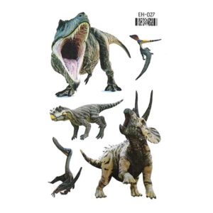 Väike ajutine tattoo dinosaurused